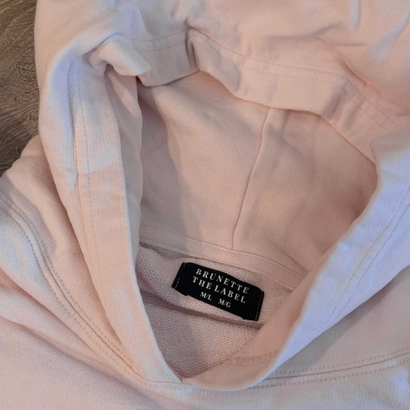 Brunette the Label Cropped Hoodie & Shorts Set - Picture 2 of 4